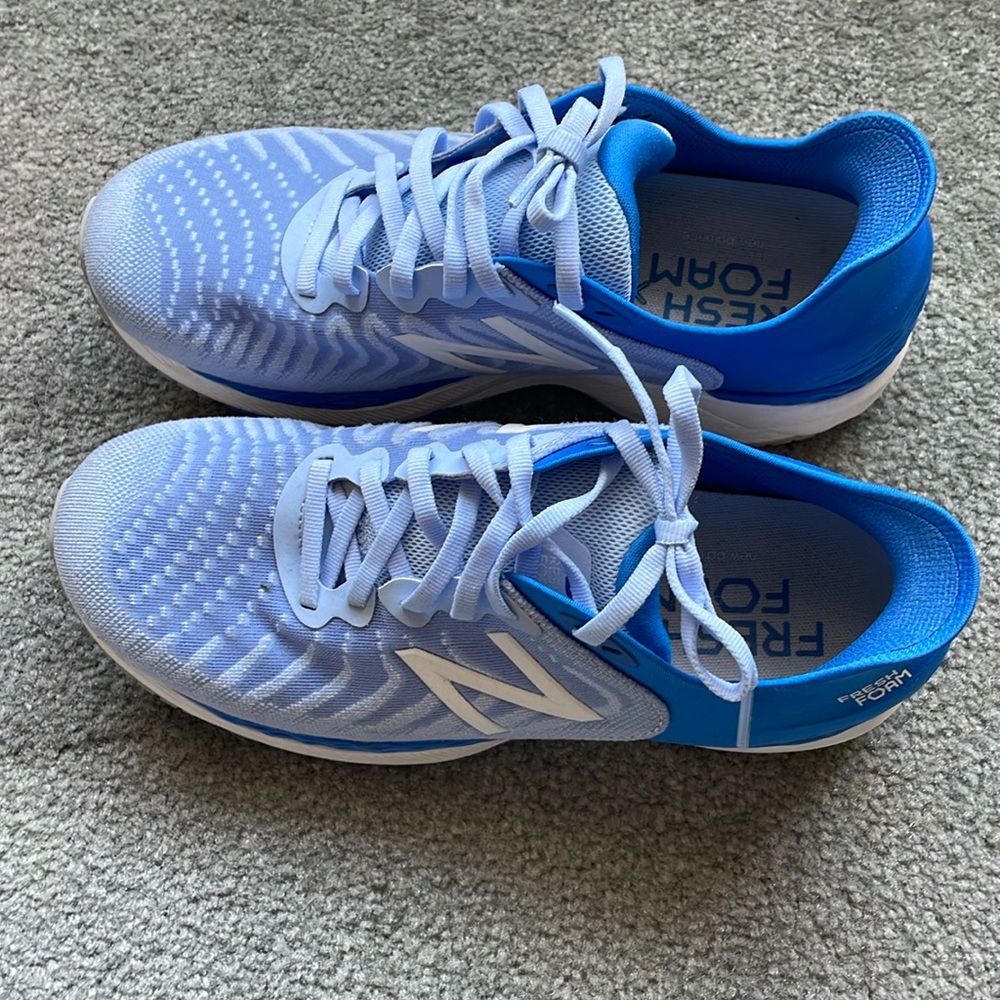 New balance fresh foam sneakers used only a couple days.